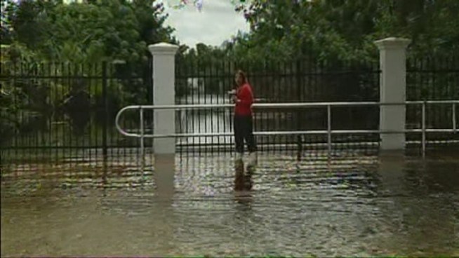 Isaac's rains forced a late spring cleaning onto residents in Lauderhill - raking and sweeping debris, and mowing down damp grass. Many stayed home because they feared car damage and were finding ways to fill up their time. Residents tell NBC 6 about the clean-up.