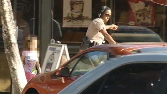A former Broward Sheriff's Office deputy shoots a man in Miami Lakes.