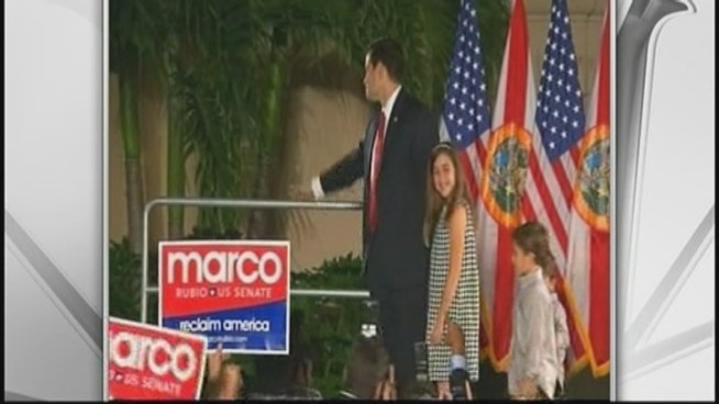 The 12-year-old daughter of Florida Sen. Marco Rubio was in fair condition Saturday evening at Miami Children's Hospital after she was airlifted there following a golf-cart accident in a gated community, the senator's office said. Miami-Dade County Commissioner Rebeca Sosa, a family friend, spoke about the incident.