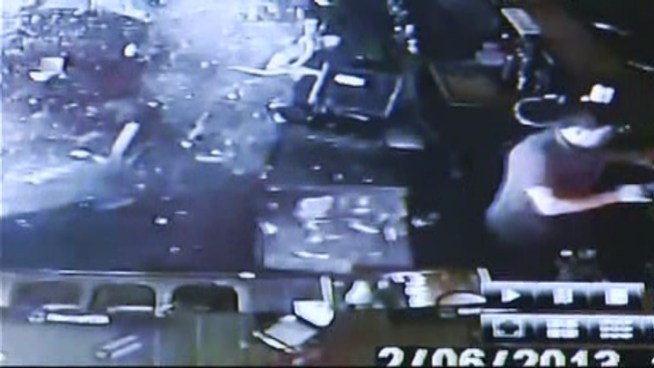 A bartender jumped out of the way just in the nick of time when a SUV smashed through a Sunrise restaurant Wednesday. Havana's Cuban Cuisine manager Eduardo Corte and owner Micheal Mellion comment.