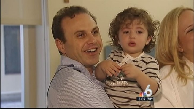 Baby Rami's parents will have no trouble remembering his birthday: His first cries were heard at 12:12 p.m. on 12-12-12. NBC 6's Gilma Avalos reports on his birth.