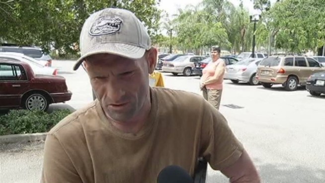 Early voting locations opened across Miami-Dade Saturday morning, and residents got their first chance to cast their votes for the Aug. 14 election. Voter Scott Mallard and Marie Pestana-Garcia speak to NBC 6.