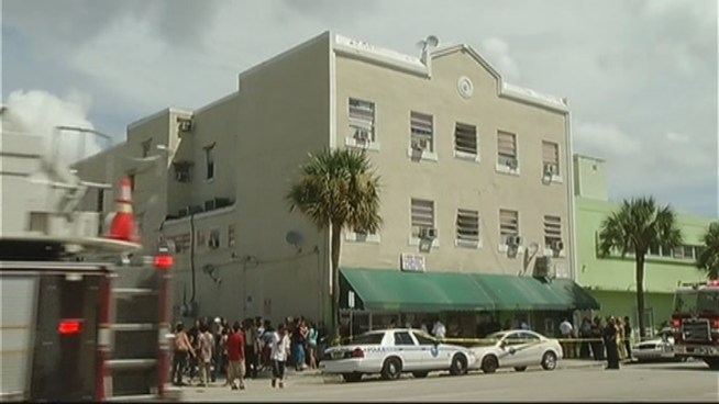 The residents were forced to leave 971 W. Flagler St. Monday, three days after two Miami fire inspectors were injured during a violent confrontation. Miami Fire-Rescue spokesman Lt. Ignatius Carroll explained why the city had to shut down the building.