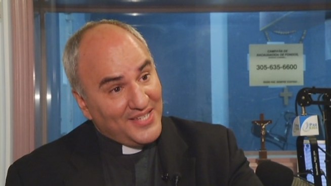 Pope Francis is Argentine, a Catholic priest, and a Spanish speaker. That's all good for the little AM radio station the Rev. Roberto Cid runs.