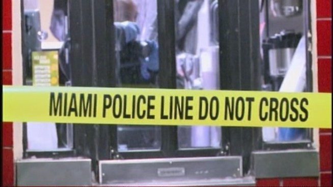 Police are searching for a suspect they say robbed two different Miami Burger King restaurants through the drive-thru window within minutes of each other early Tuesday. A mother who did not want to give her name watched one of the robberies take place from the drive-thru where she sat in a car with her kids. Meantime, witness Jamesia Dixon was working when the robber struck.