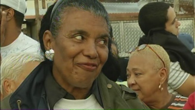 Juanita Alvarez and hundreds of others were in line Wednesday morning to receive their holiday meal vouchers, which will give holders $120 worth of holiday meal ingredients. She told NBC 6 South Florida she waited eight days for the free ticket.