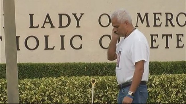 The family of slain University of Florida freshman Christian Aguilar marked what would have been the teen's 19th birthday Friday with a visit to his grave site in Doral. Father Carlos Aguilar discusses the gathering.