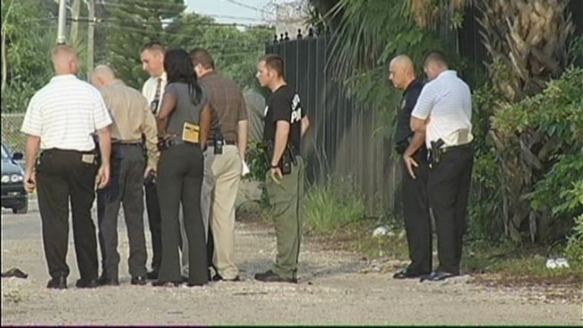 Officers shot the man during a confrontation while they were responding to a burglary call at a Lauderhill business early Thursday, police said. Lauderhill Police Capt. Rick Rocco, Louchung Manyou and Eddie Rodriguez discussed the development.