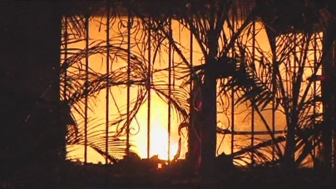A man is recovering in the hospital after police say firefighters pulled him from his burning home in Miami Thursday morning. Firefighters rushed to a corner house in the 5100 block of Southwest 6th Street in Flagami after receiving a call of a fire just before 4:30 a.m., officials said. City of Miami Fire Department spokesman Snaire Chavez said firefighters found the victim semi-conscious, lying in his back doorway.
