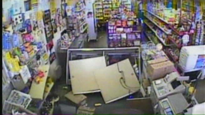 Miramar Police released surveillance footage Tuesday of a robbery during which a business owner opened fire on two men after they ambushed and robbed him. The crime occurred at Sam’s West Indian Produce at 3156 South University Drive as 63-year-old owner Erol Morrison was opening his store. He spoke with NBC 6 about the ordeal.