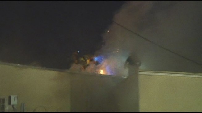 Miami Firefighter Hospitalized After Fall Through Roof