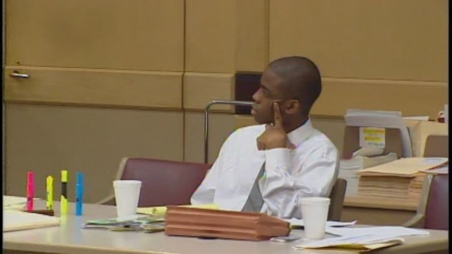 Michael Brewer testified Thursday that he thought he would die when he was pulled from a pool after he was set on fire at a Deerfield Beach apartment complex in 2009.