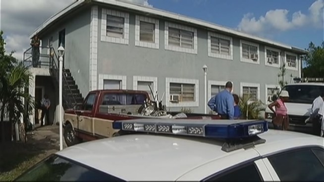 Authorities were investigating a suspicious death in Deerfield Beach Friday afternoon after a woman was found dead in her apartment, the Broward Sheriff's Office said. NBC 6 South Florida spoke with Vincent Pressley who said he found the woman dead on her bed.