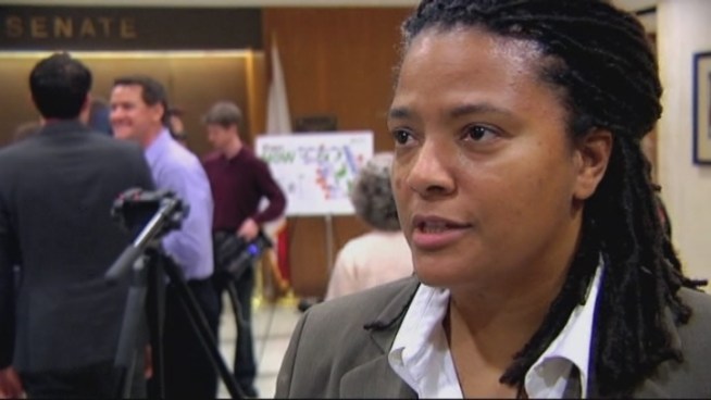 Hollywood State Sen. Eleanor Sobel's bill would set up a domestic partnership registry. She and Nadine Smith, the executive director of Equality Florida, spoke about the legislation.