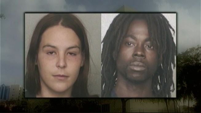The current tenant of the property where human remains were found, Natalie Garrido, said her Labrador retriever used to dig in the same spot where the remains were found Friday. Hallandale police went to the residence to investigate the disappearance of a baby boy, whose parents have been arrested in the case.