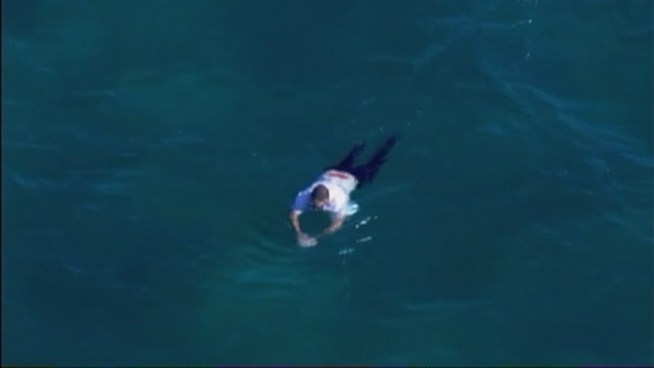 Two brothers were rescued on Monday after their boat capsized while they were fishing the night before, authorities said. Vanessa Florido, who is the girlfriend of the man who was pulled from the water, and Lt. Commander Joseph Abeyta spoke about the incident.