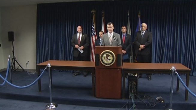 Investigators have arrested two brothers from Cuba in a mysterious $80 million drug caper that included an elaborate scheme complete with repelling rope and disabling the alarm system. FBI Special Agent in Charge John Gillies and U.S. Attorney David Fein talk about the case.