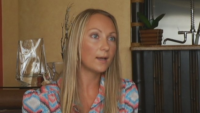 The parents of 23-month-old Mila Jimenez said their daughter sustained second-degree burns after touching the metal cover of the pool in their condominium complex. Her mother Ina Schadd and the family s attorney Spencer Aronfeld discussed the case. The condo association said no one was available for comment.