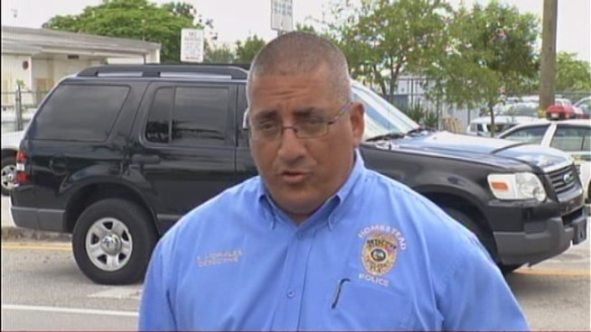 Parents were able to pick up their children about four hours after the lockdown began at the Leisure City K-8 Center in Homestead. Sixth-grader Joshua Molina, parent Kaishle Ayala, Miami-Dade Schools Police Sgt. Ivan Silva and Homestead Police Det. Fernando Morales described what happened.