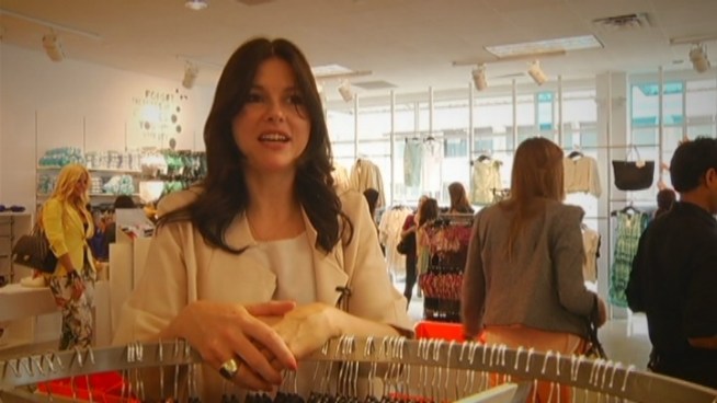 Swedish store H&M is scheduled to open Friday and employees say it will have apparel for sale that has already sold out nationwide. Customers at the store talk about their excitement that H&M in now in their city.