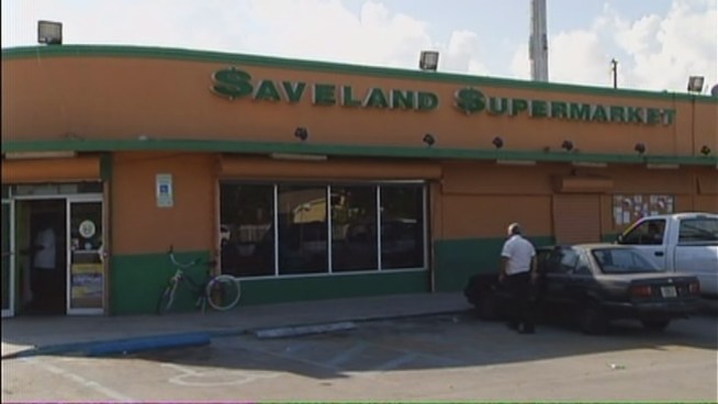 The suspects caused about $15,000 in damage when they burglarized the supermarket at 8704 NW 32nd Avenue early in the morning on Aug. 14, police said. Store owner Jimmy Pena said he is very frustrated.