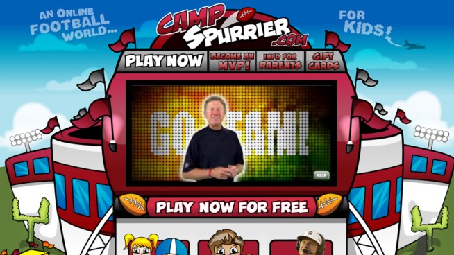 Spurrier Wants Your Kids in His Online Locker Room