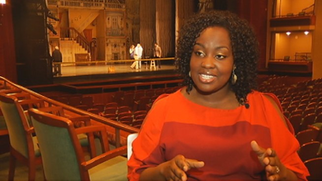 Tonya Thompson, who plays Mrs. Corry, said it's wonderful to bring the show to her hometown. She said the theatre bug didn't hit her until her last year at Miami Northwestern Senior High School.