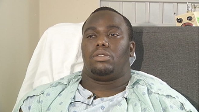 Local rapper Young Scrilla relieved what happened Saturday night, when he and two other men were shot in Overtown.