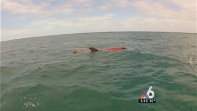Boaters made an unusual discovery in the Upper Keys over the weekend. Officials said an orange, 20-foot military drone was found about a mile from the Port Largo Canal. The Air Force sent a truck to pick it up and says it never posed a threat to anyone.