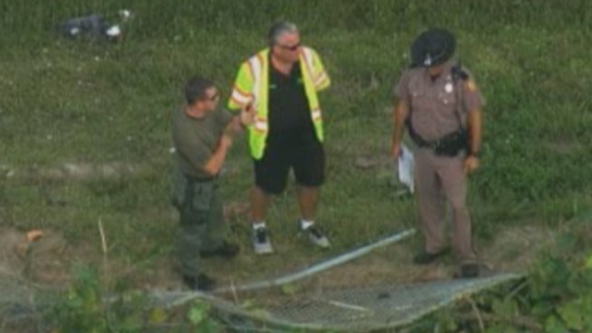Investigators said a man was killed when a car ran off the Florida's Turnpike in Pompano Beach and flipped into a ditch next to a landfill. Florida Highway Patrol spokesman Sgt. Mark Wysocky said the car was headed northbound on the Turnpike and somehow ran off the road.

