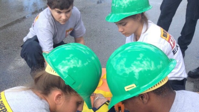 The halls of Monarch High School in Coconut Creek turned into makeshift emergency rooms Saturday, as part of an annual regional community response disaster drill. NBC 6 reporter Betty Yu has the story.