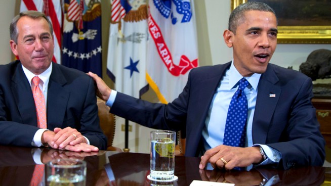 In Washington, the House returned from its holiday break, as efforts continue to avoid the Fiscal Cliff - a series of tax increases and spending cuts that kick in at the end of the year if Congress doesn't act.