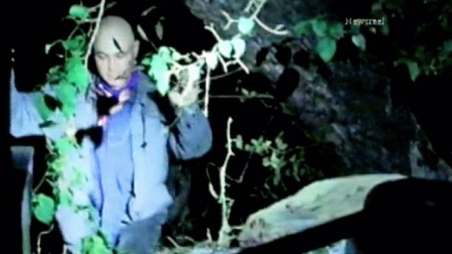 A man who said he was a friend of pop singer Miley Cyrus was arrested for trespassing at her Studio City home early Saturday morning. Raw video from the scene.