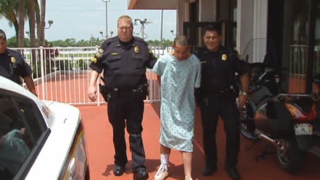 A pair of men who escaped from a Wisconsin correctional center were arrested near the Hard Rock Casino in Hollywood Wednesday morning, authorities said. James Misleveck, 18, and James Newman, 29, were taken into custody after they were spotted in the casino's parking garage, Seminole Police said.