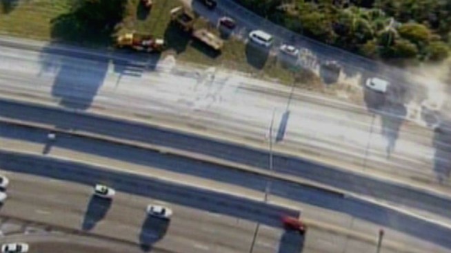 Interstate 95 traffic was snarled for South Florida commuters early Friday, when a truck lost its load of gravel on the highway in Miami-Dade County, according to the Florida Highway Patrol.