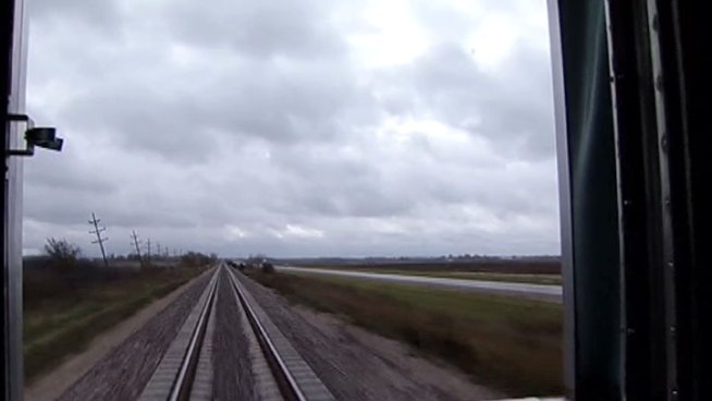 About 75-percent of the route between Chicago and St. Louis will be high-speed ready by 2015, dropping travel times between Chicago and St. Louis to 3 hours and 49 minutes. Anthony Ponce went along for the ride.
