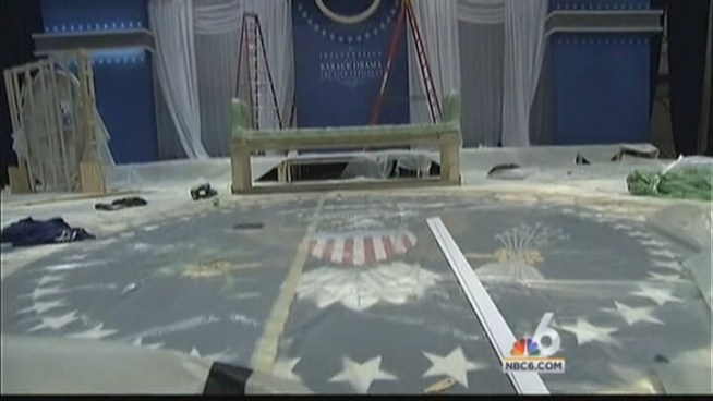 The youth group at Mount Olive Baptist Church in Fort Lauderdale is excited to be attending President Barack Obama's second inauguration. Youth group member Paige Coddington and other youths talk to NBC 6 reporter Ari Odzer.