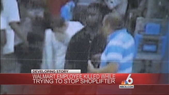 A suspect who tried to steal undershirts from a Margate Walmart shot and killed a loss prevention employee there Friday evening, police said. Lewis Jhon, 49, of Coral Springs was pronounced dead at North Broward Medical Center after the shooting at about 7:15 p.m., Margate Police Lt. Andy Zettek said.