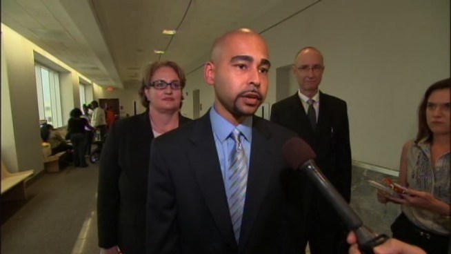 17-year-old convicted on lesser charge of aggravated battery. Prosecutors and defense speak to reporters.