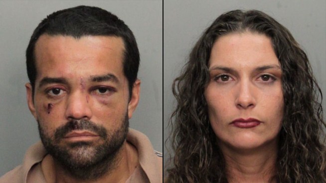 Miami Police released 911 calls Tuesday in the case of four children who were removed from a home after authorities found them living in filth. One caller told the operator he saw a girl outside of a store with her father, both with injuries.
