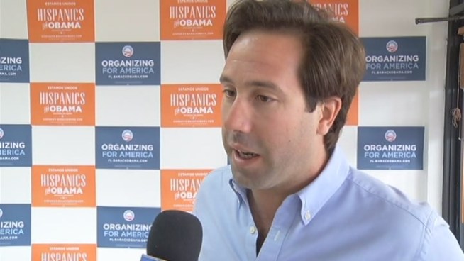 Alfred Fuente of Obama for America told NBC 6 South Florida about support the organization has received from the community.