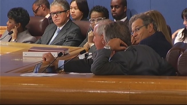 The Miami-Dade County Commission gave the go-ahead to the Miami Dolphins to pursue their proposed $400 million stadium renovation. Commissioner Steve Bovo, Mayor Carlos Gimenez and Dolphins CEO Mike Dee spoke about the issue Wednesday.