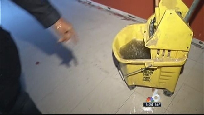 The overnight rain in South Florida did quite a number on an apartment building in Davie, damaging 12 units and leaving at least two families homeless Friday. NBC 6 reporter Justin Finch has the story.