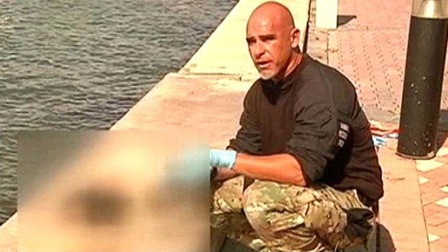 During a routine check around a waterfront condo on South Beach, a security guard on Sunday found the unexpected:  A dead goat and some roosters, all headless. NBC 6 reporter Donna Rapado interviews Karim Mora, a security guard, and Richard Couto, an animal activist and investigator.