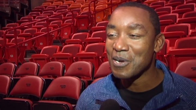 Michelle Spence-Jones and Isiah Thomas spoke with NBC 6 South Florida about the importance of giving kids good opportunities.