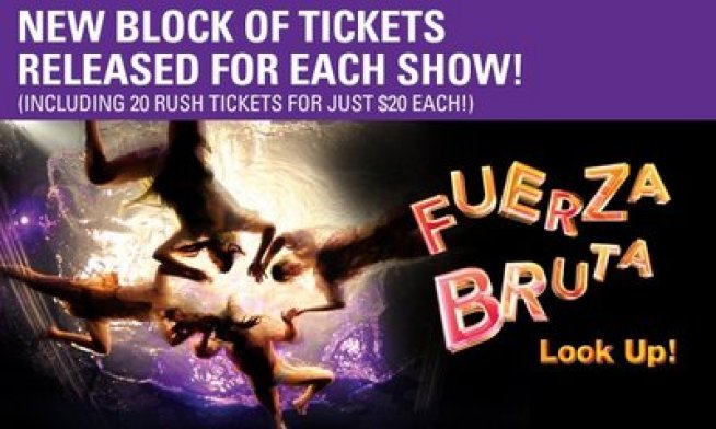 Rush Tickets @ Fuerza Bruta