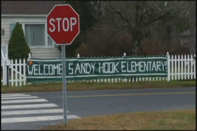 Students head back to class in Monroe Thursday morning.