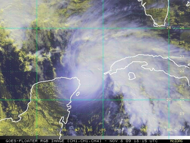 Ida Strengthens to Category 2