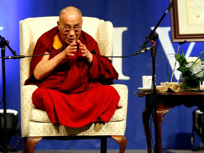 Dalai Lama to Students: Don't Be Lazy Like Me