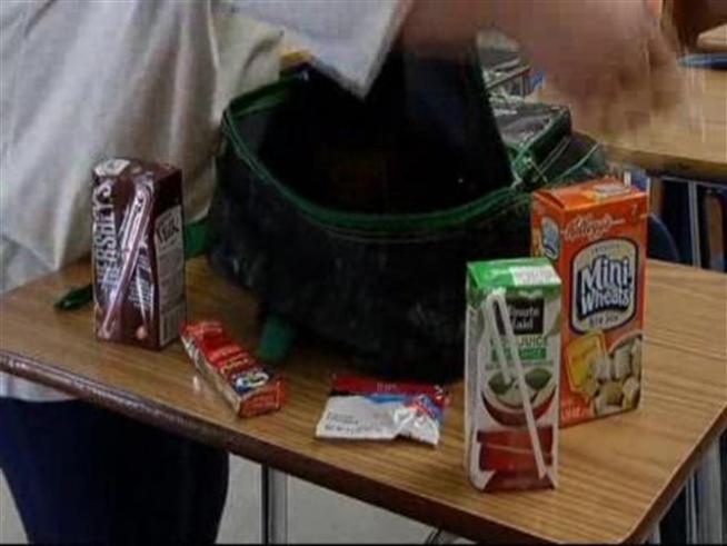 Students received vital treats in their back packs thanks to some concerned volunteers.